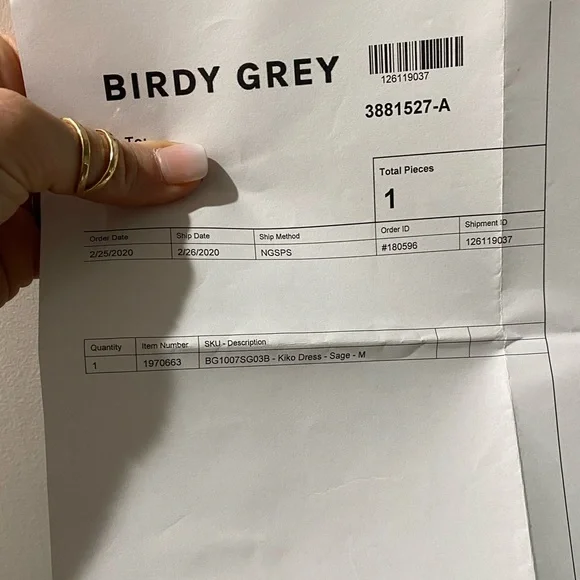 Birdy Grey Kiko Dress - Sage - Picture 16 of 16